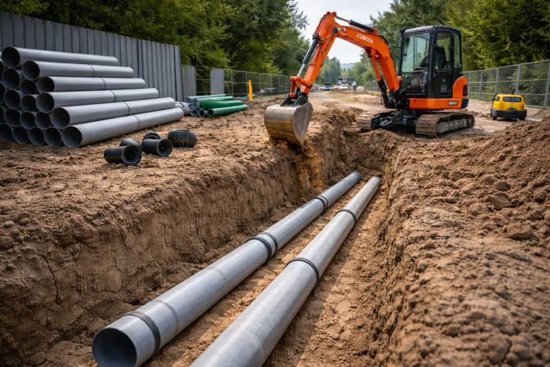 Réparation de canalisation extérieure à Toulouse : intervention d'urgence suite à une casse due au gel dans le 31
