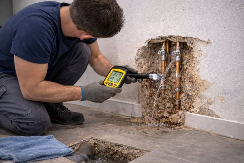Détection rapide de fuite d’eau intérieure dans une maison à Blagnac – Plombier avec caméra endoscopique à Pin-Balma et Castelginest