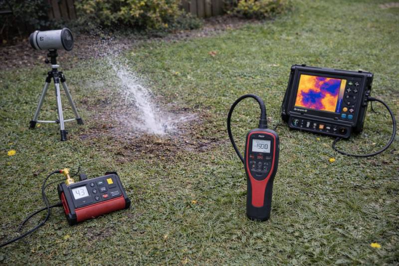 Recherche de fuite sur canalisation enterrée sans terrassement à L’Union 31240 pour jardin ou terrain